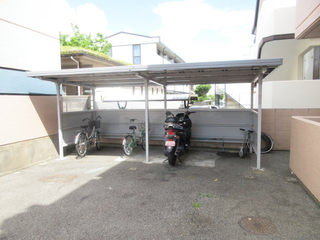 今田マンションのその他共用部分|駐輪場、バイク置き場