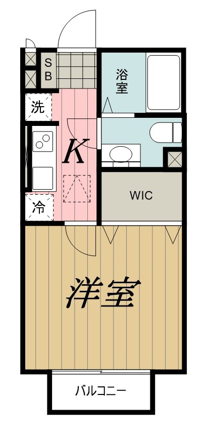 モナリエ稲荷町の間取り