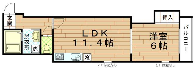 シャルマンビルの間取り