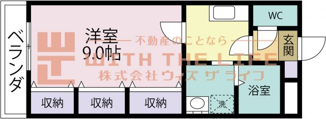 アーバンエル【キャッシュバック対象物件】の間取り