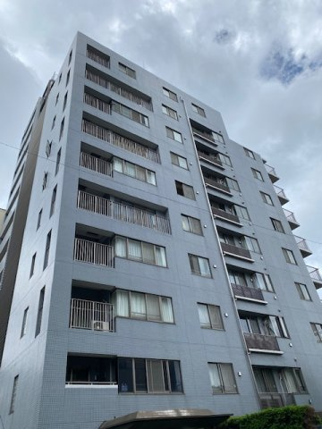 新大橋パーク・ホームズの外観