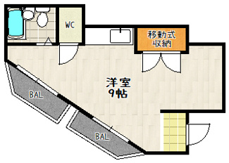 【間取り】 | シャトーカズキ