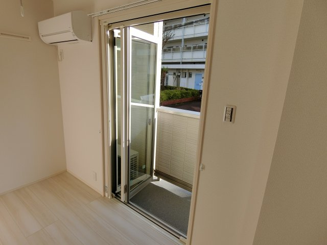 ヴィラボヌールのバルコニー