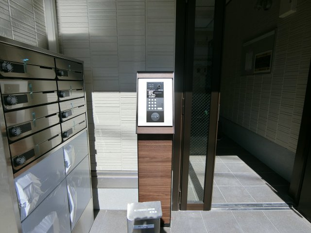 ヴィラボヌールのエントランス