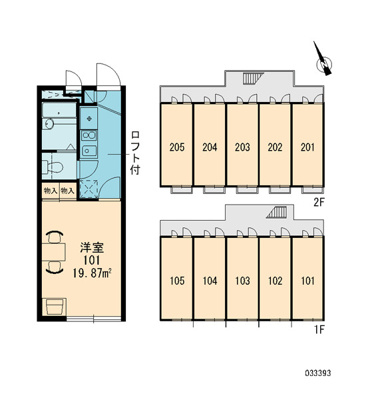 【区画図】 | レオパレス南五葉