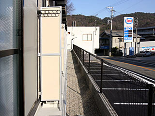 【バルコニー】 | レオパレスファインコート鈴蘭台