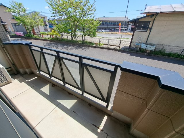 グリーンピアのバルコニー