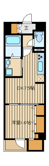 【間取り】 | Grand Pere Nerima-WEST