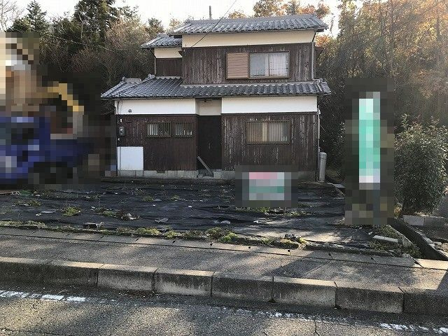 近江八幡市安土町小中　売土地の外観