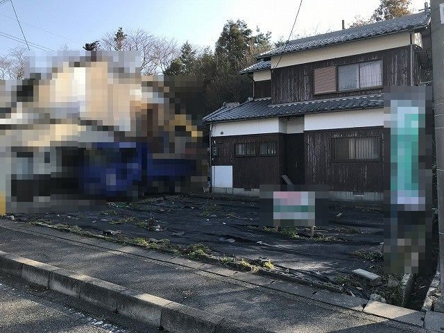 近江八幡市安土町小中　売土地の外観
