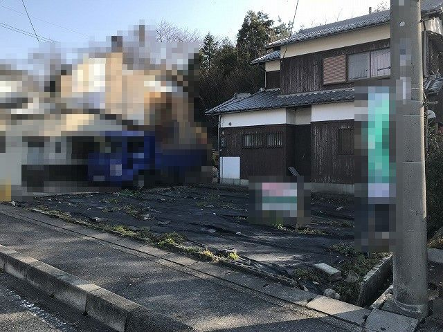 近江八幡市安土町小中　売土地の外観