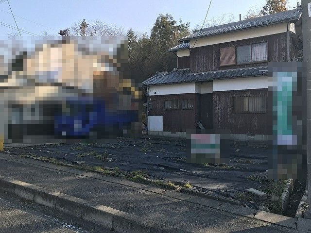 近江八幡市安土町小中　売土地の外観