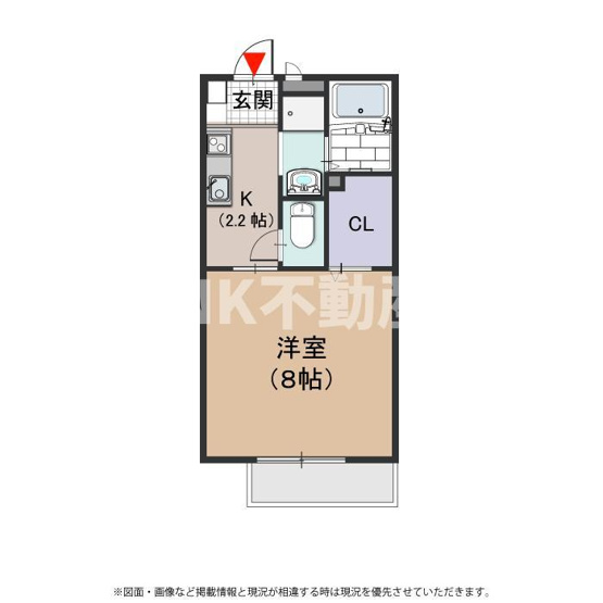 【間取り】 | プラサート小阪（河内小阪賃貸） | 間取りです