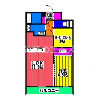 【間取り】 | ＧｌｏｒｉａＴｅｒｒａｃｅＤｕｏ | ＧｌｏｒｉａＴｅｒｒａｃｅＤｕｏの間取り