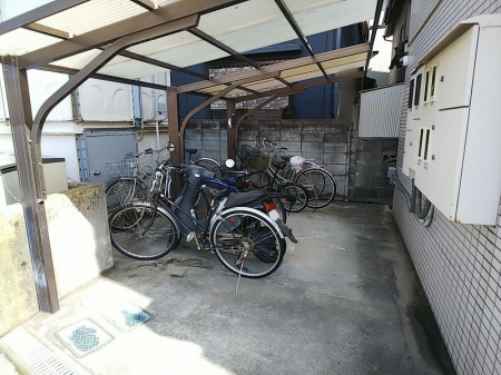 シャトー栄根Ⅱのその他共用部分|駐輪場