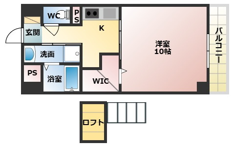 【間取り】 | アイリスハイツ8号館
