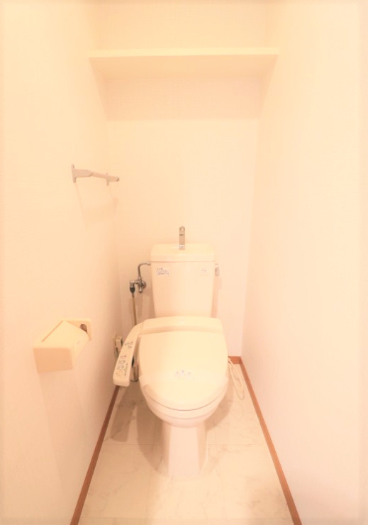 サンハイツ飯田のトイレ|清潔感のあるトイレです