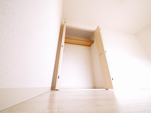 グリーンライフ平城Aの収納|大きなものも収納できそうです