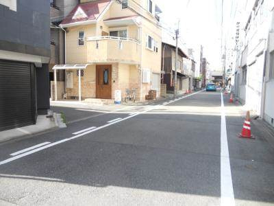 シャルマン御池の地図|前面道路