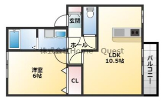 【間取り】 | カトルセゾンC棟