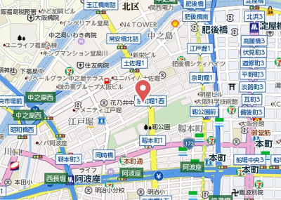 【地図】 | 藤の邸 京町堀