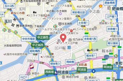 【地図】 | SHUNKI江戸堀