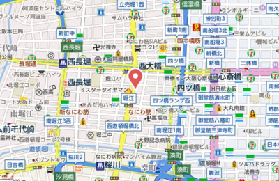 【地図】 | コンフォリア北堀江一丁目