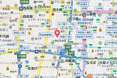 【地図】 | アドバンス心斎橋NEXTURE