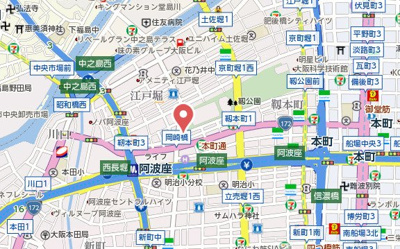 【地図】 | リンクハウス靱本町