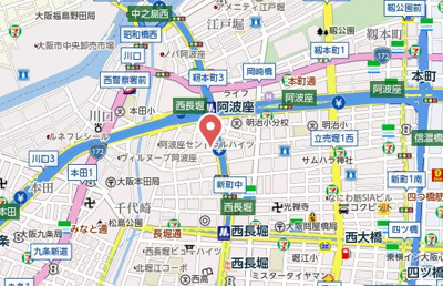 【地図】 | プレミュール阿波座