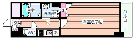 【間取り】 | メルベーユ西淀