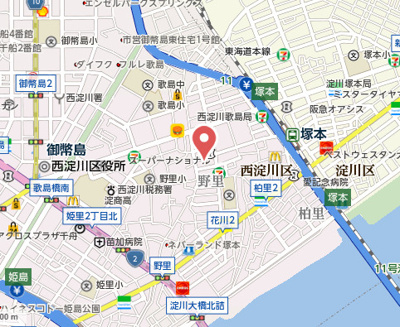 【地図】 | メゾン阪神