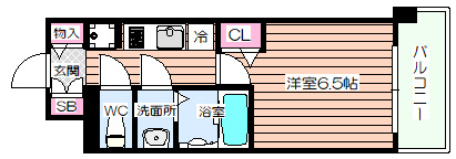 【間取り】 | ファステートOSAKAシティゲート
