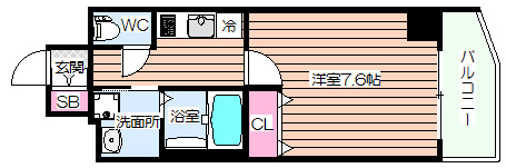 【間取り】 | ファーストフィオーレ大阪ウエスト