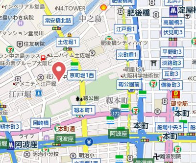 【地図】 | プリエール京町堀