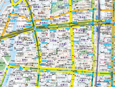 【地図】 | フェールヴィル阿波座