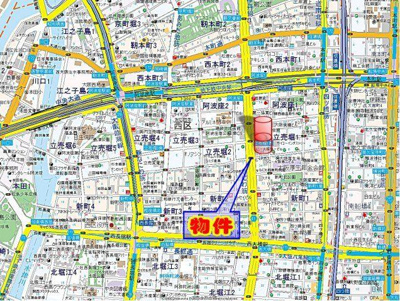 【地図】 | フィオレ立売堀
