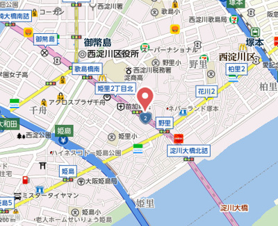 【地図】 | スタンドアップ野里