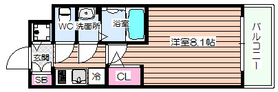 【間取り】 | サムティ姫島LIBERLE