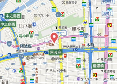 【地図】 | パークアクシス本町