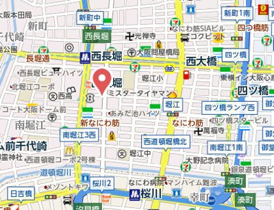 【地図】 | コンフォリア北堀江