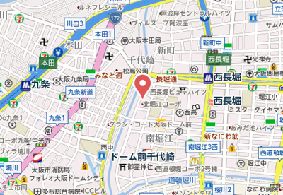 【地図】 | スワンズシティ北堀江