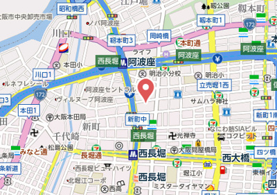 【地図】 | ジラソーレ本町通