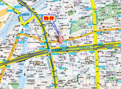 【地図】 | KAISEI本町通