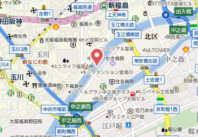 【地図】 | オリエンタル靭本町