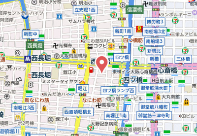 【地図】 | オーキッドスクエア北堀江