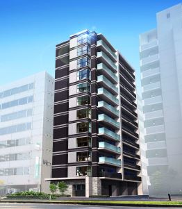 【外観パース】 | S-RESIDENCE西長堀