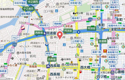 【地図】 | エスリード阿波座サウスプレイス