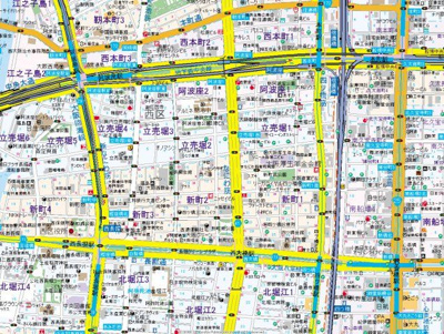 【地図】 | アプライズ西長堀