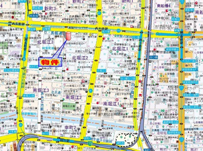 【地図】 | アクティ北堀江